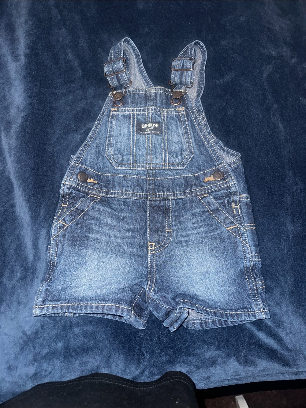 OshKosh B'gosh Indigo Denim Shortall Overalls